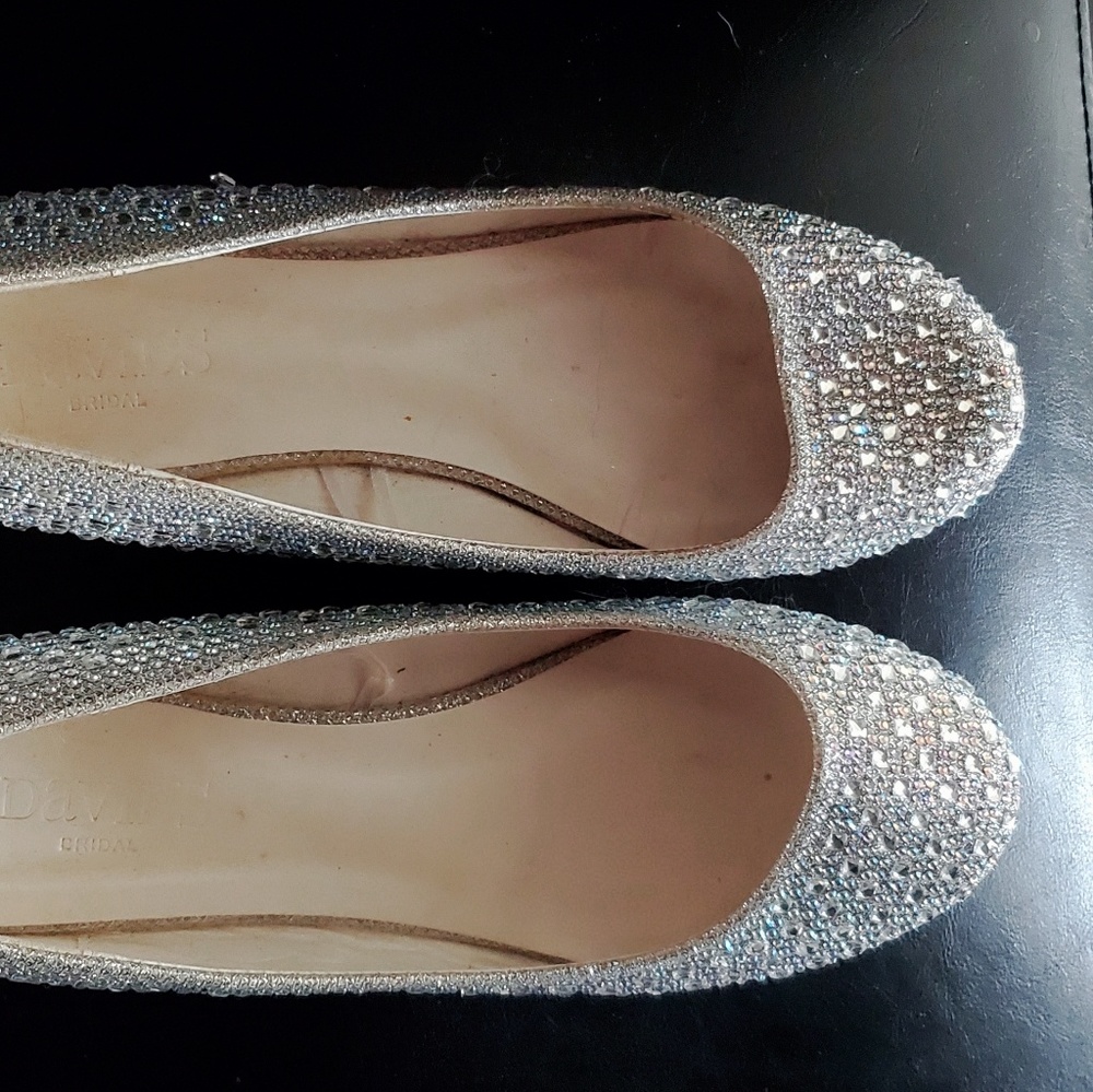 Sparkly flats